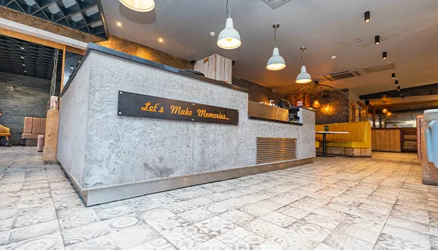 Abstract colorful landscape